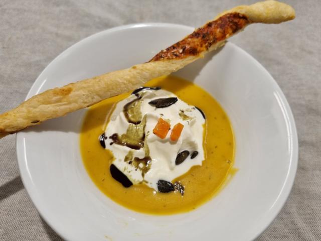 Kürbiscrémesuppe